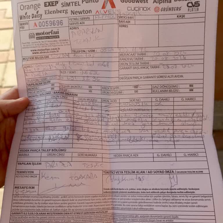 Alpina Beyaz Eşya Şok Marketler'den Aldığım Ankastre Sette Sürekli Sorun Yaşıyorum