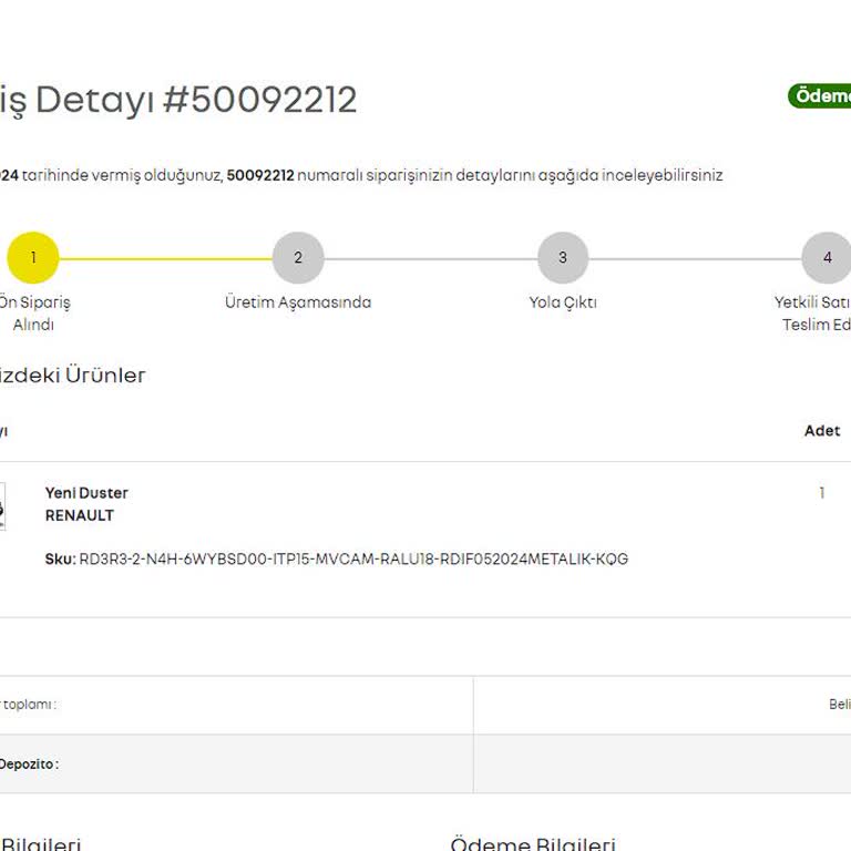 Renault İptal Edilen Siparişin Ödemesini 1 Aydır İade Yapmıyor