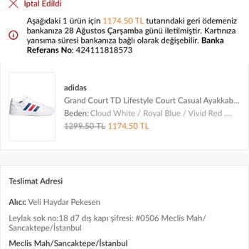 Trendyol Ürünün Fiyatını Yükseltip Siparişimi İptal Etmişler