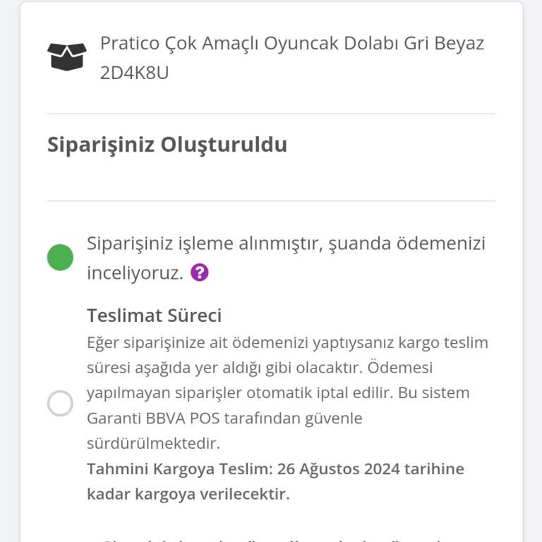 Ova Ticaret'ten Aldığım Dolap Gönderilmedi Ve Para İadesi Yapılmadı