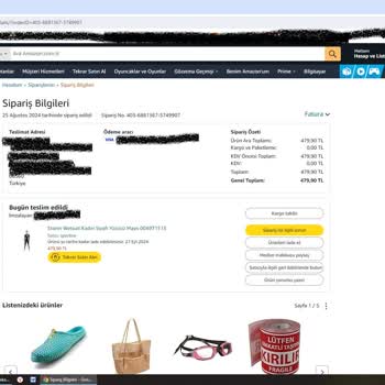Amazon Ve Sportive Beyan Edilenden Farklı Ürün Gönderme Uyanıklığı