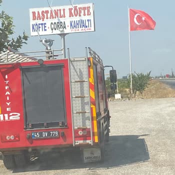 Manisa Büyükşehir Belediyesi Ruhsatsız İşletmeye İtfaiye Gönderme