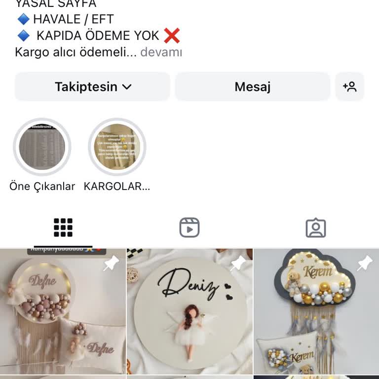 Bebekk_kapi _susleriimm Instagram'dan Aldığım Ürünler Hala Teslim Edilmedi!