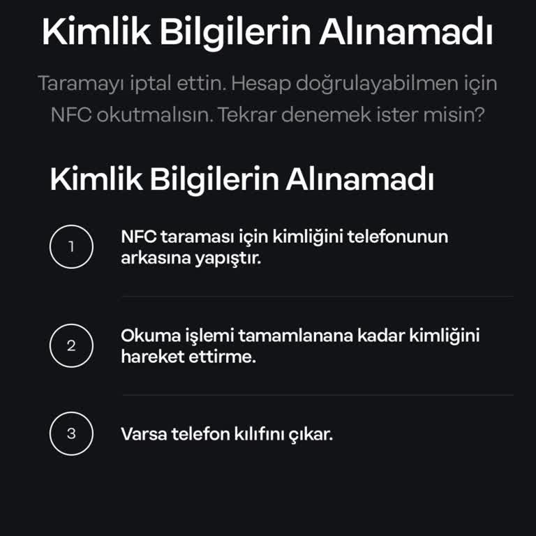 Papara Hesabım Doğrulanmıyor!