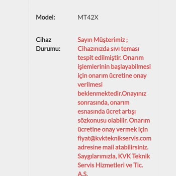TCL Telefon Su Geçirmez Saatin Tamir Ücreti Ve Müşteri Hizmetleri Sorunu