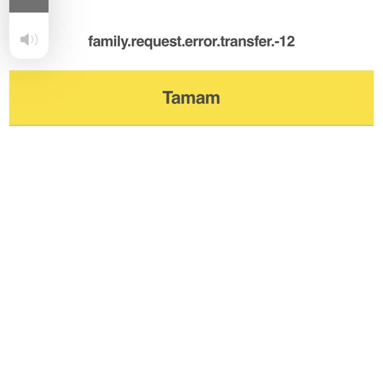 Turkcell GB Transfer Sorunu, Sürekli Hata Mesajı