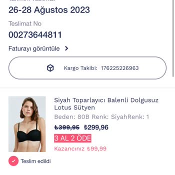 Penti Lotus Silikon Sütyen