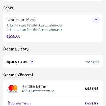 GetirYemek Adresim Hakkında Yalan Söyledi.