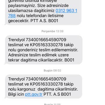 PTT Kargo PTT Bayrampaşa Kargo Sorunu