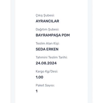 PTT Kargo PTT Bayrampaşa Kargo Sorunu