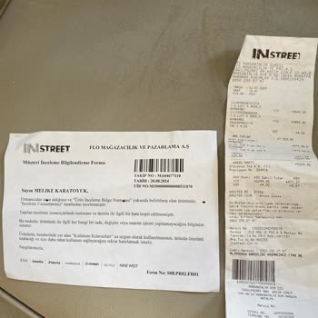 In Street'ten Aldığım Nike Markalı Spor Ayakkabısı