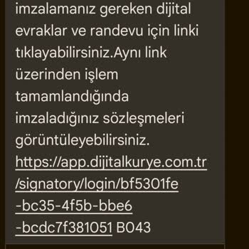 Dijital Kurye 2 Haftada Hattımı Getirmedi