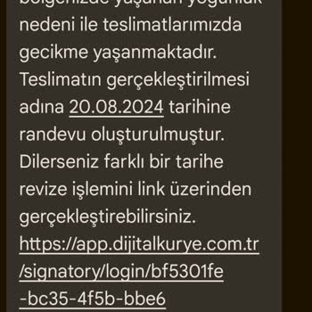 Dijital Kurye 2 Haftada Hattımı Getirmedi