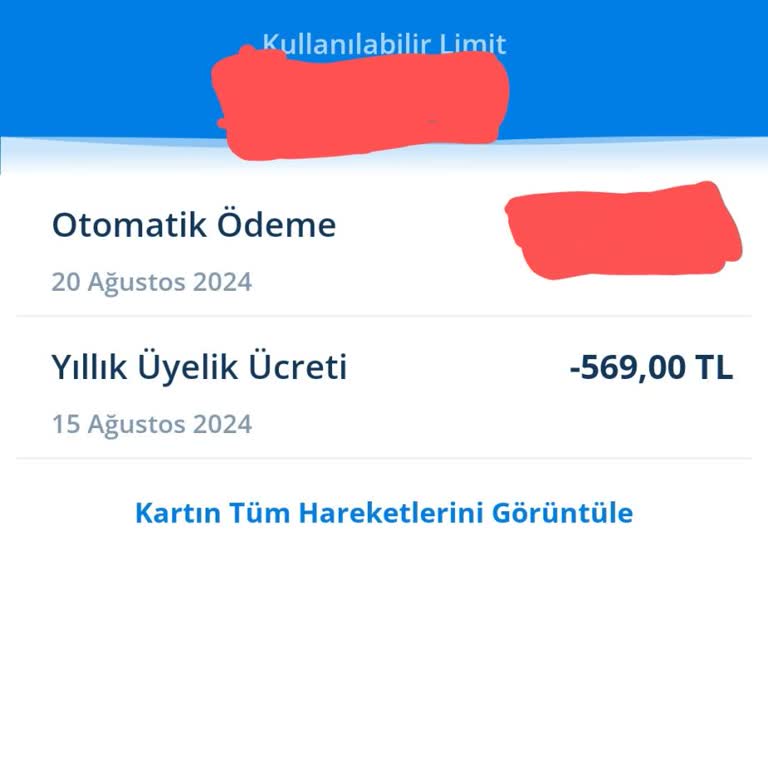 Denizbank Yasal Olmayan Kredi Kartı Aidatı