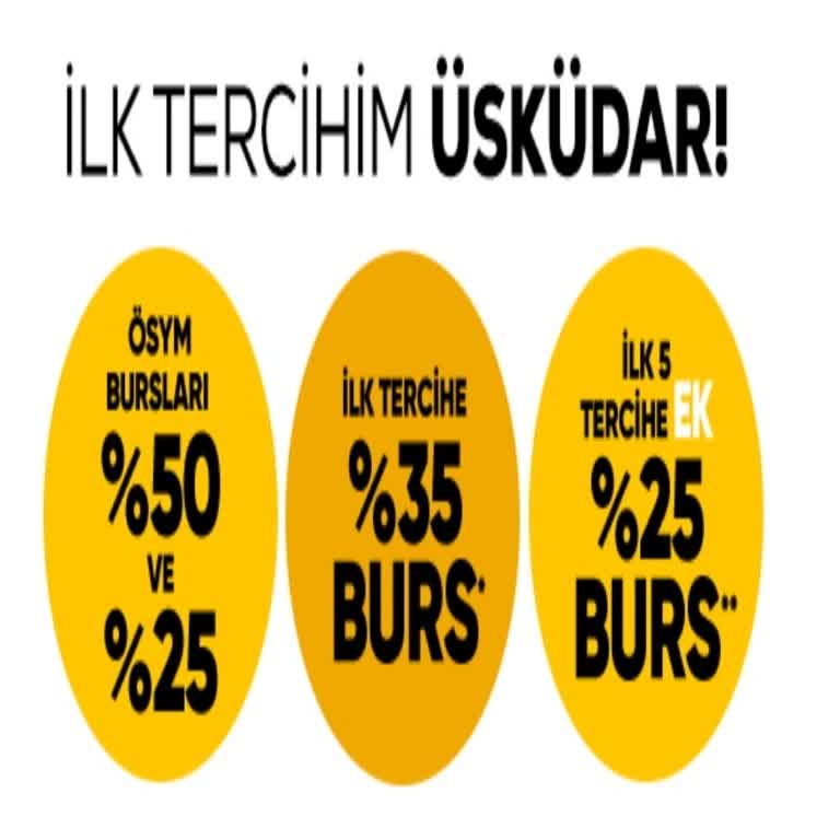 Üsküdar Üniversitesi Tercih Burslarında Aldatıcı Reklam Yapması!