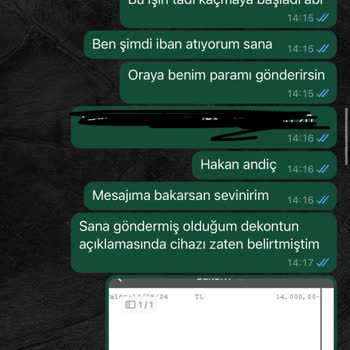 YNS İletişim Yanlış Ve Kullanılmış Ürün Teslimatı
