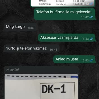 YNS İletişim Yanlış Ve Kullanılmış Ürün Teslimatı