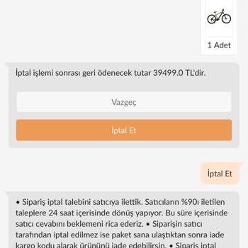 Trendyol Mağdur Etti Ödediğim Ücreti Geri Göndermiyor