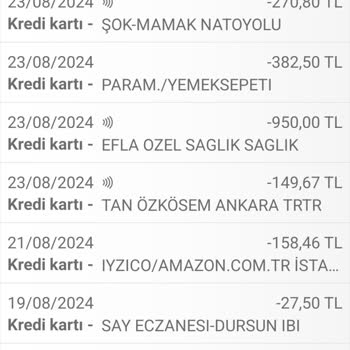 Yemek Sepeti Para İadesi Problemi