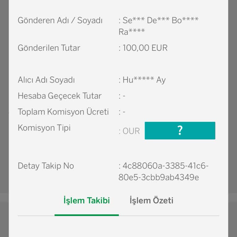 Garanti Bankası SWİFT İşlem Hala İşleniyor Param Gelmedi