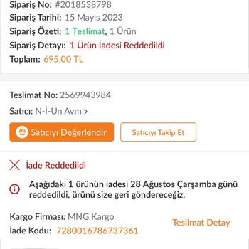 Trendyol Garanti Belgesiz Ürün Ve İade Sorunu