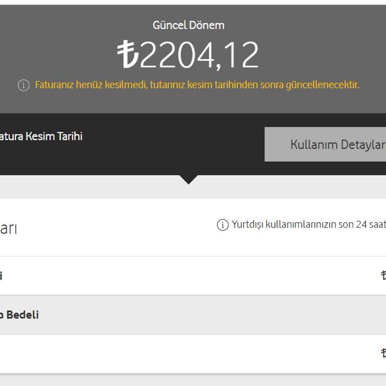 Vodafone'un Haksız Fatura ve Hattı Kapatma Sorunu