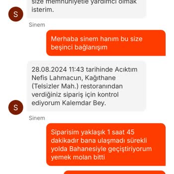 Migros Yemek Sipariş Gelmedi İade Yok. Para Gitti