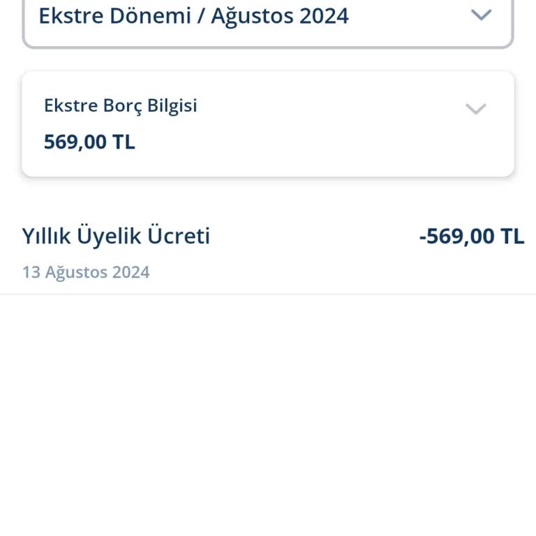 Denizbank Yıllık Kart Aidatı