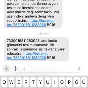 Trendyolmilla Randevulu İade İptali
