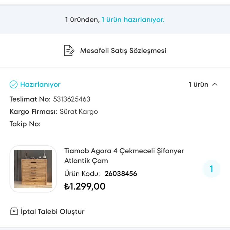 A101 İn Ürünleri Teslim Etmemesi/teslim Tarihi Vermemesi