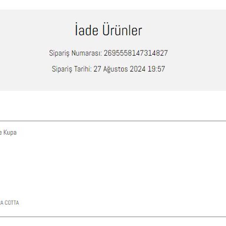 Madame Coco İptal Edilen Ürünü Kargoya Veriyorlar Israrla