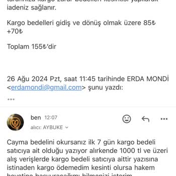 By Aybuke Satıcı İade Sürecinde Sorunlar Yaşıyor