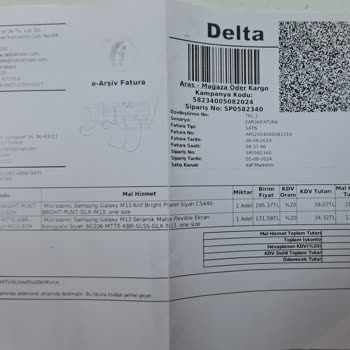 Kılıf Marketim (Delta İthalat) İadem Yapılmadı