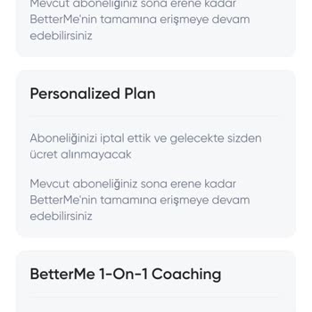 Betterme Üyeliğim Aktive Edilmedi