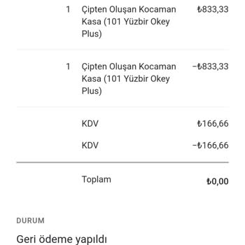 VakıfBank Geri Ödeme İadesi Kartıma Yansımadı