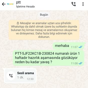 Pttavm.com Ürün Teslim Edemiyor Üzerine Extra Ödeme Talep Ediyor