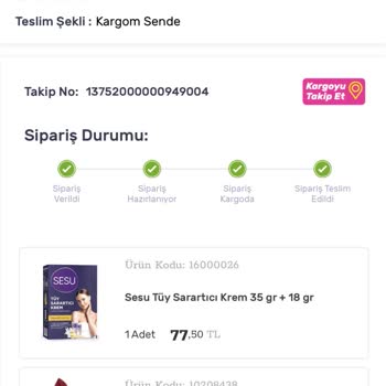 Gratis Eksik Ürün Gönderiyor