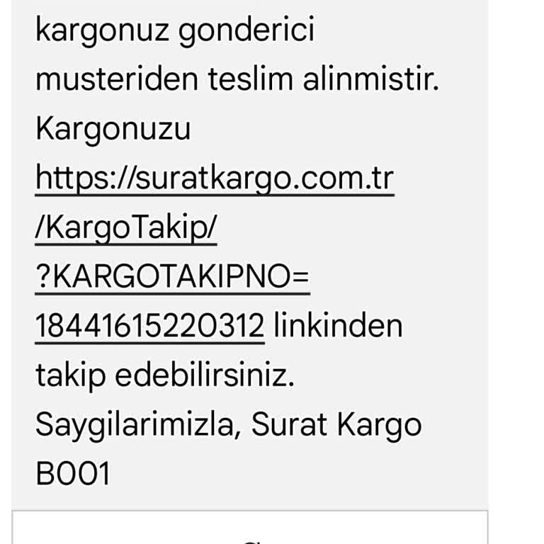 Sürat Kargo Yurtiçinde 9 Günde Teslimat Yapacağını Söylüyor.
