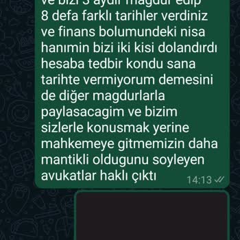 Tatil Yıldızı 96 Gün Oldu İadem Yapılmadı Dikkat