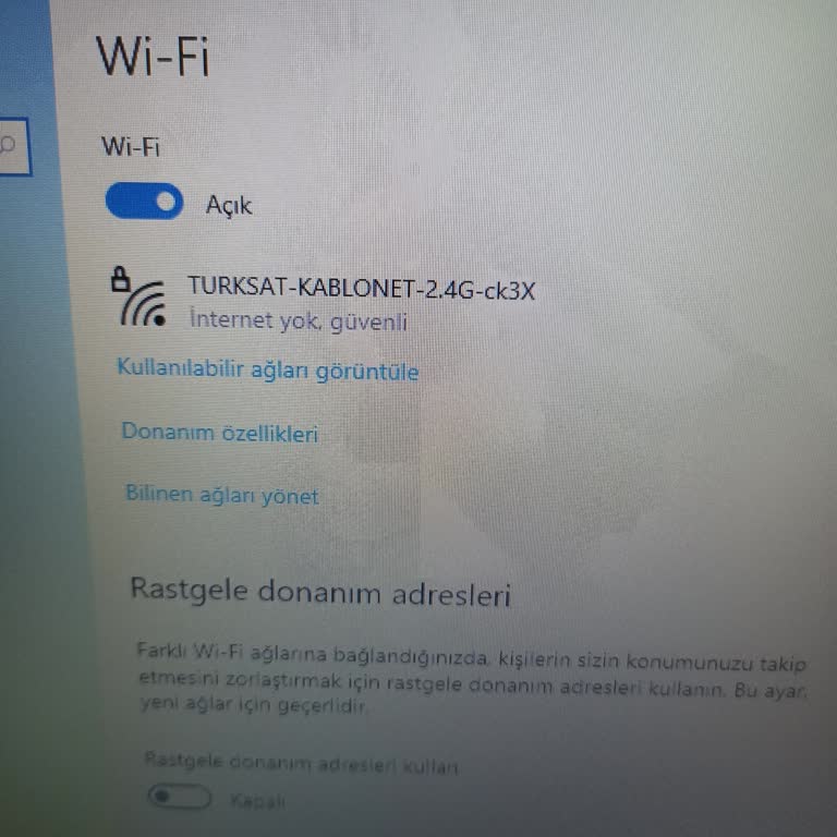 Kablo Net Bağlantı Problemi Kopma