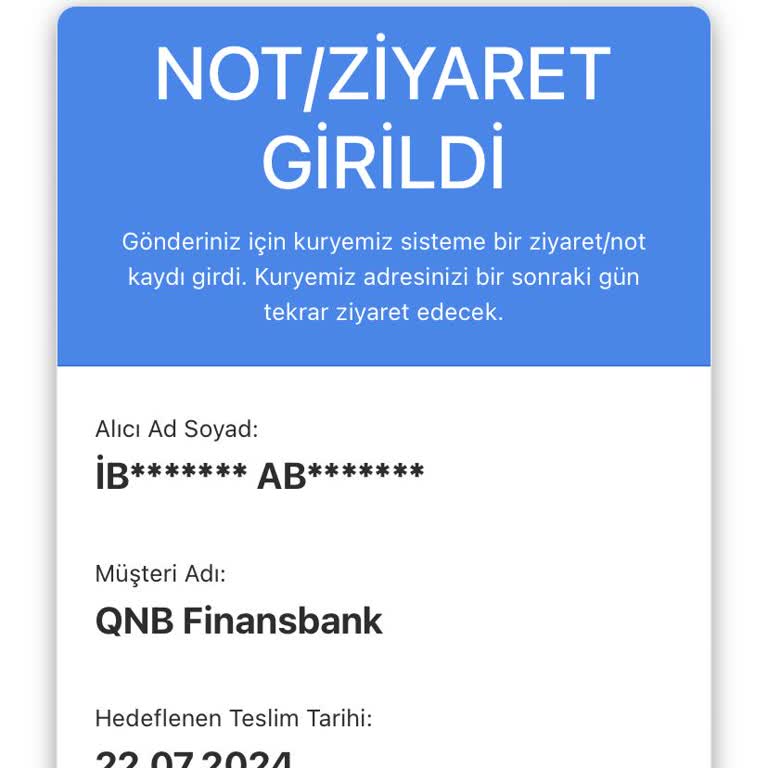 AGT Kurye (aynigunteslim.com) 1,5 Aydır Teslim Edilmeyen Kart Mağduriyeti