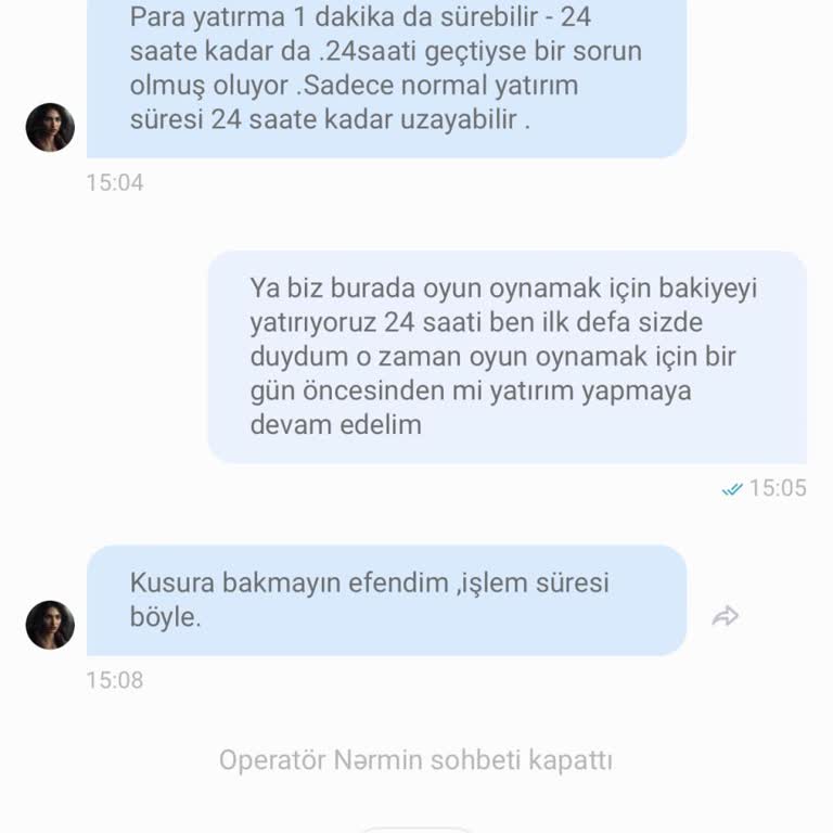 1win Yatırım Süresi 24 Saat Olmuş Bilginize