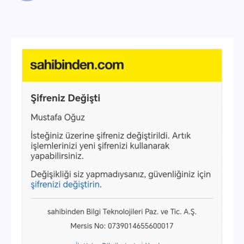 Sahibinden Haksız Yere Hesabım Kapatıldı.!