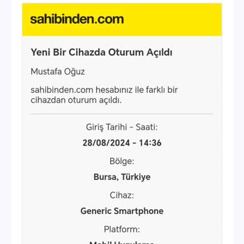 Sahibinden Haksız Yere Hesabım Kapatıldı.!