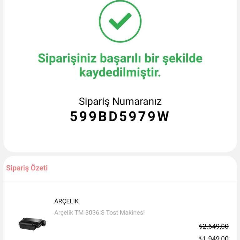 Karabaş Home Serdivan Mağazası Ürün Şikayeti Hk. Da