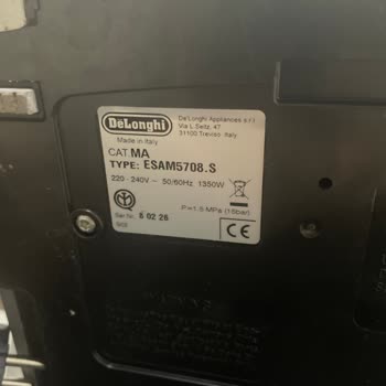 Delonghi Bir Buçuk Aydır Geri Dönüş Alamıyorum