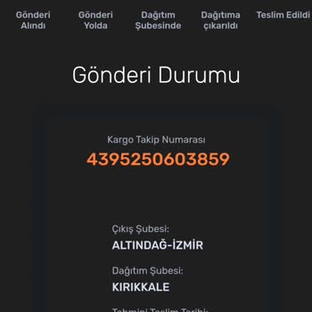 Aras Kargo 1 Buçuk Haftadadır Yolda
