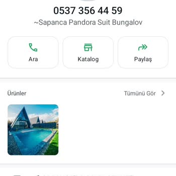 Sapanca Pandora Suit Bungalov'da Yaşanan Mağduriyet