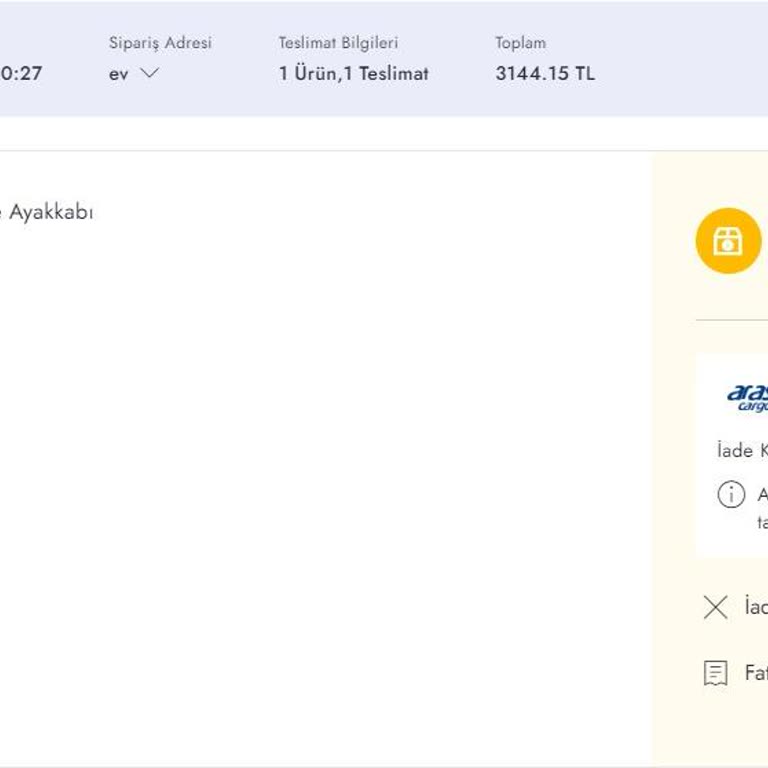 Boyner Küçük Gelen Ayakkabının İade Talebine Onay Vermiyor