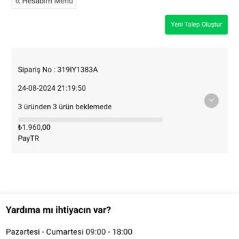 Merve Gültekin Kargo Ücreti Ödemesi